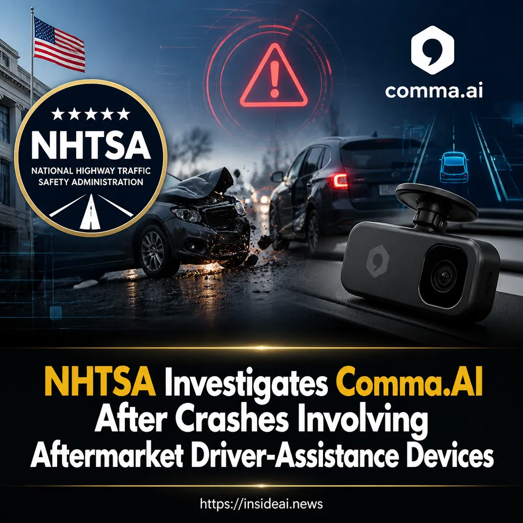 NHTSA Investigates Comma.AI After Crashes Involving Aftermarket Driver-Assistance Devices