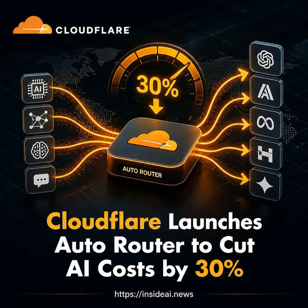 Cloudflare Launches Auto Router to Cut AI Costs by 30%