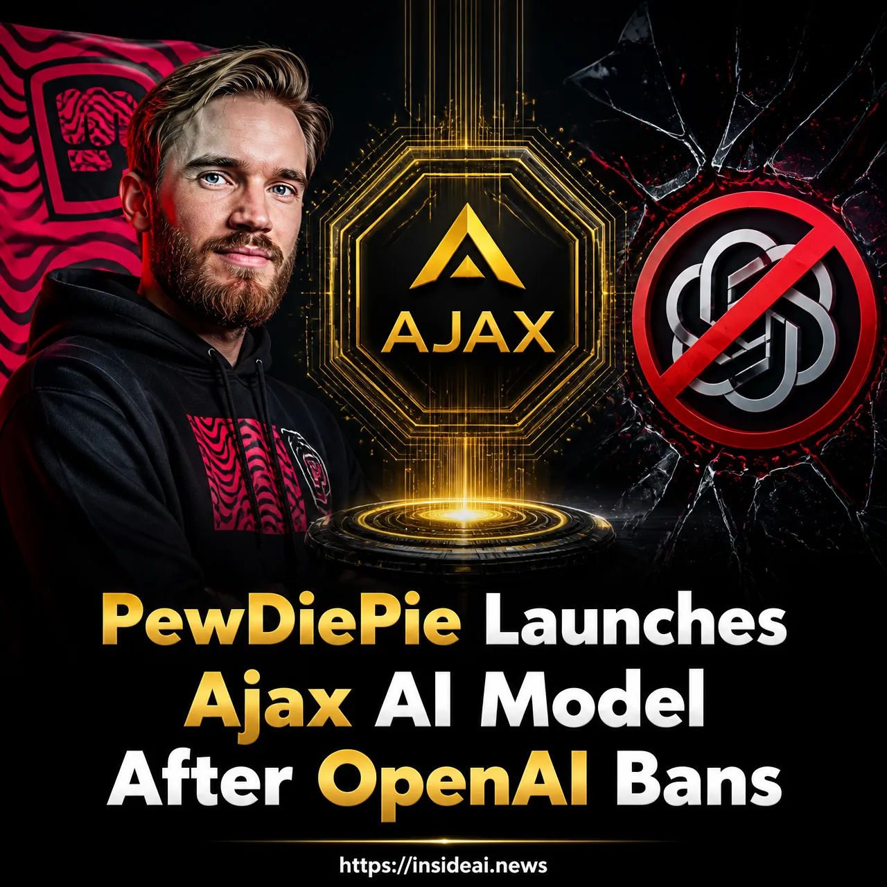 PewDiePie Launches Ajax AI Model After OpenAI Bans