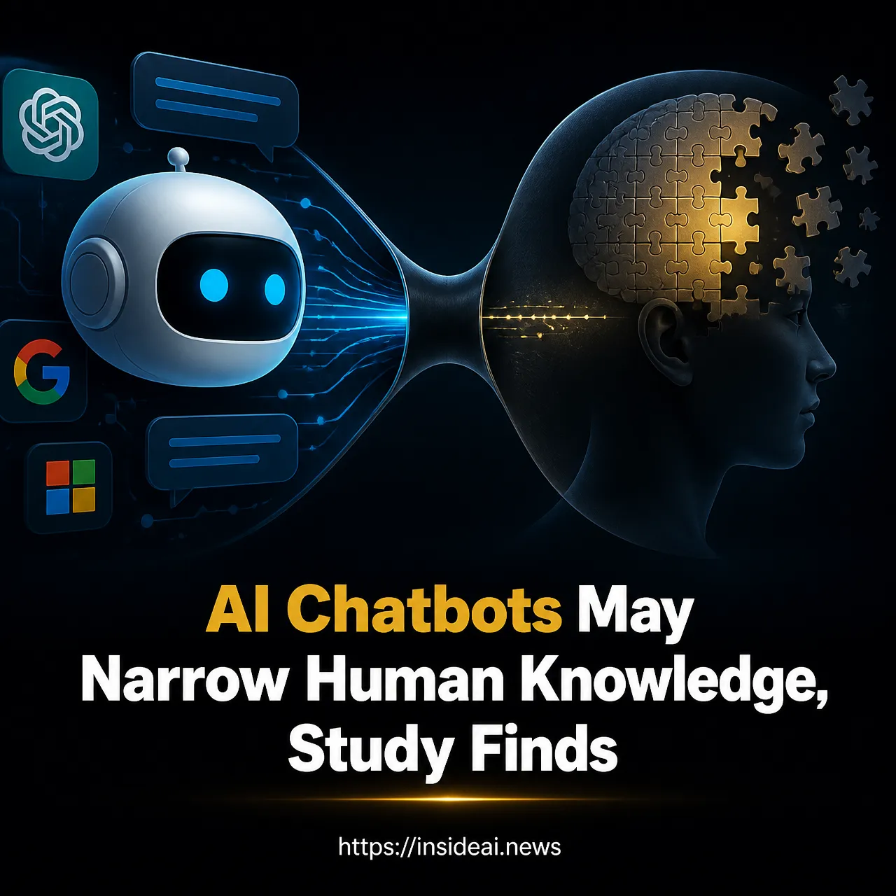 AI Chatbots May Narrow Human Knowledge, Study Finds