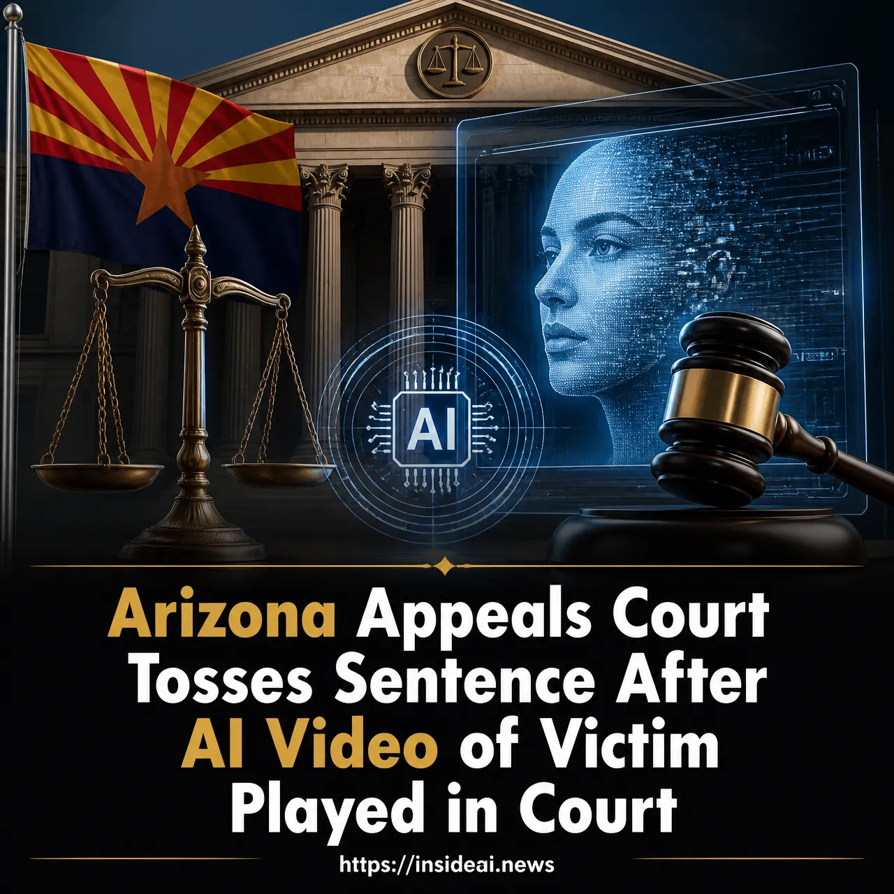 Arizona Appeals Court Tosses Sentence After AI Video of Victim Played in Court