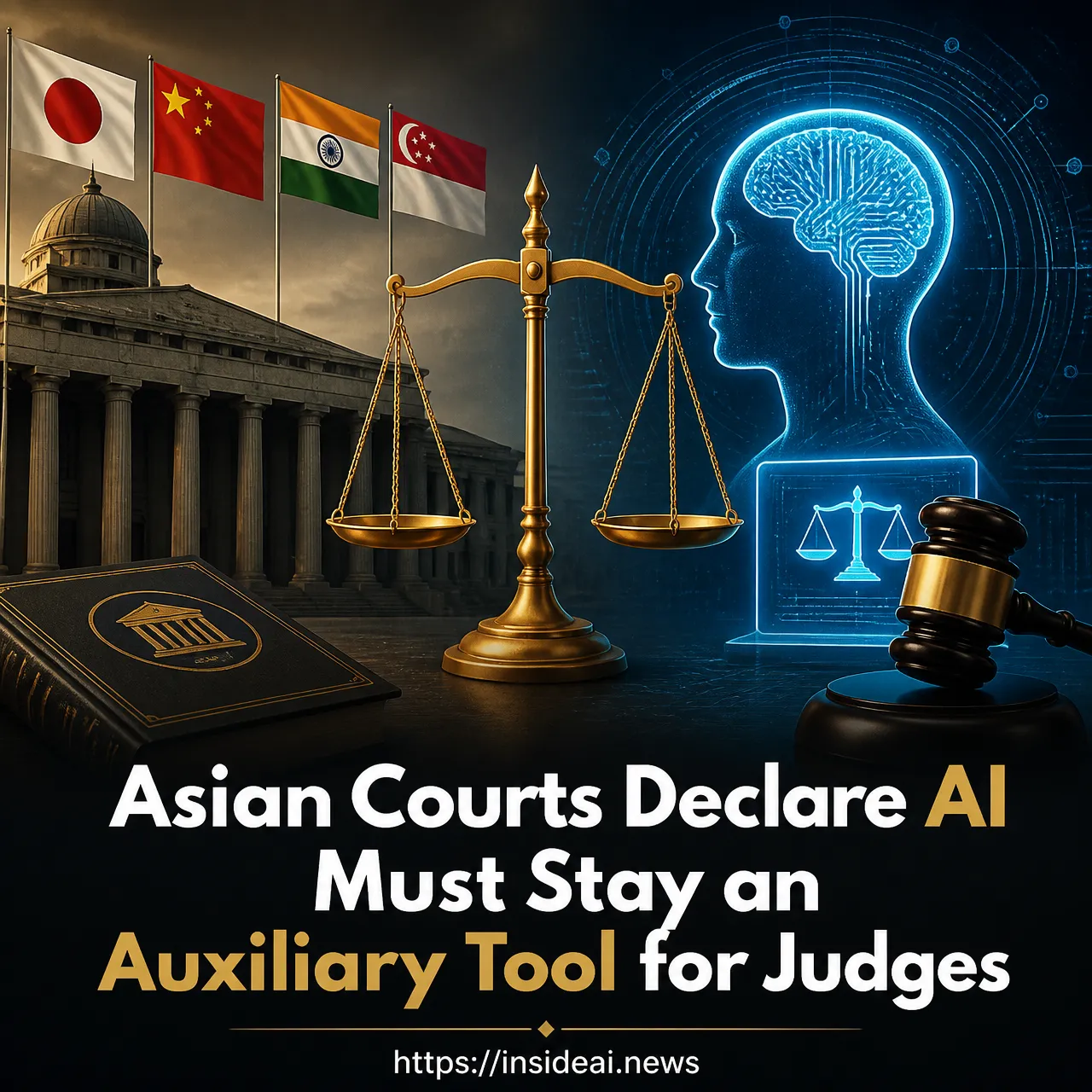 Asian Courts Declare AI Must Stay an Auxiliary Tool for Judges
