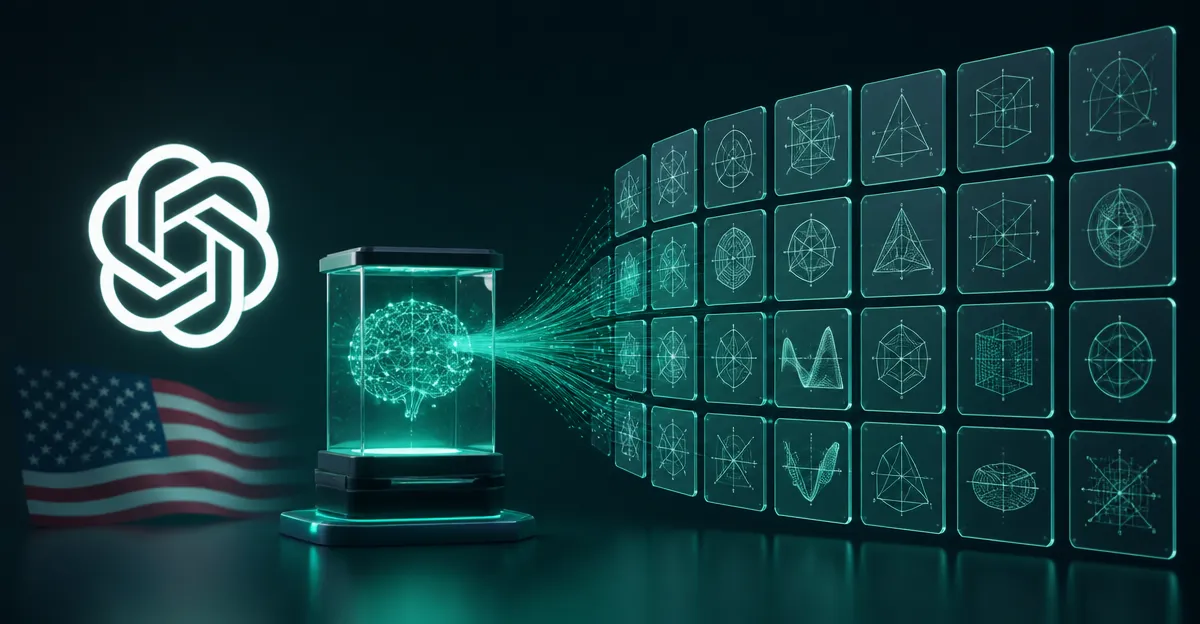 AI neural network visualization