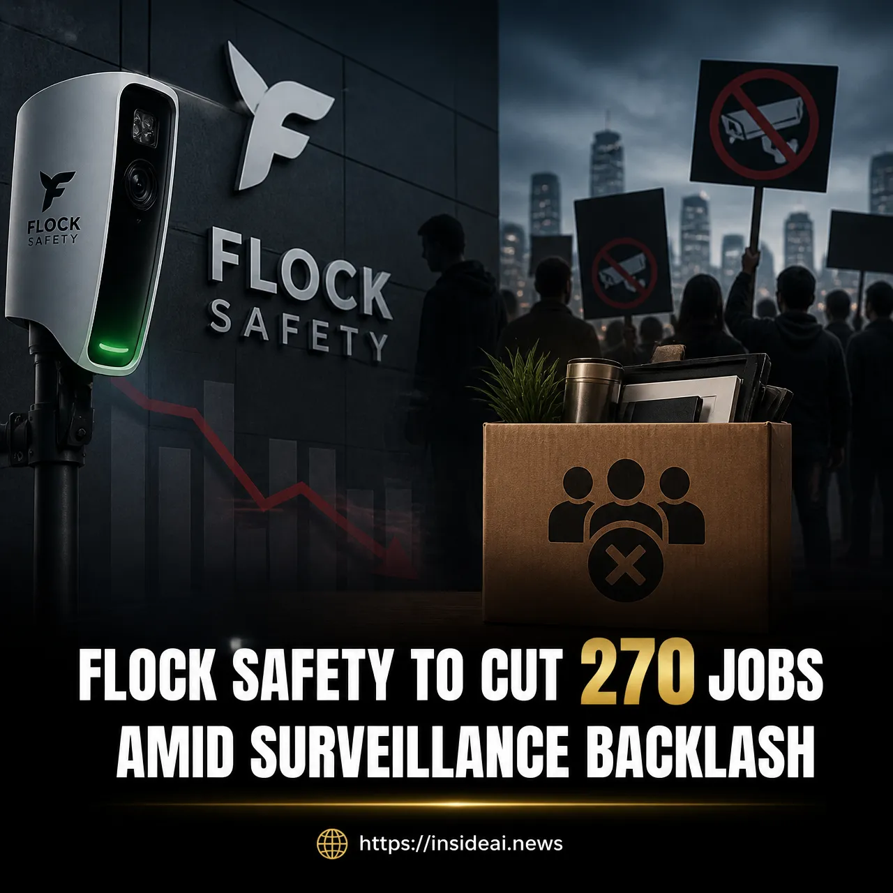 Flock Safety to Cut 270 Jobs Amid Surveillance Backlash