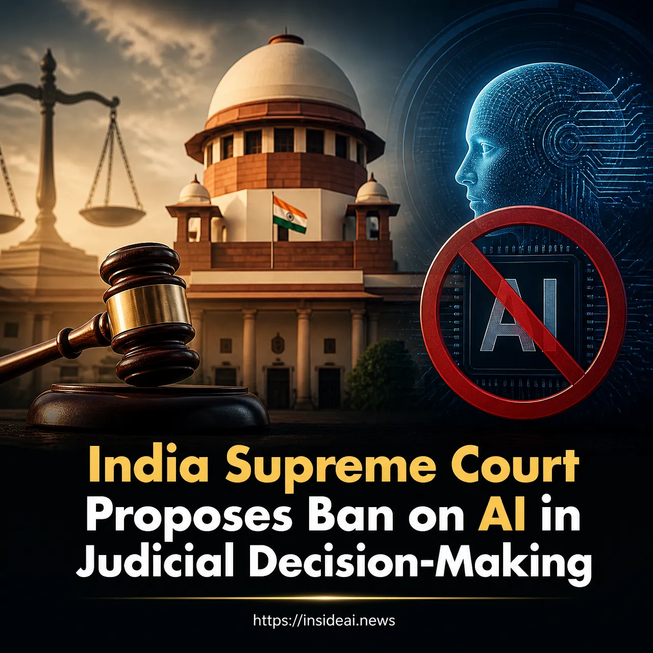 India Supreme Court Proposes Ban on AI in Judicial Decision-Making